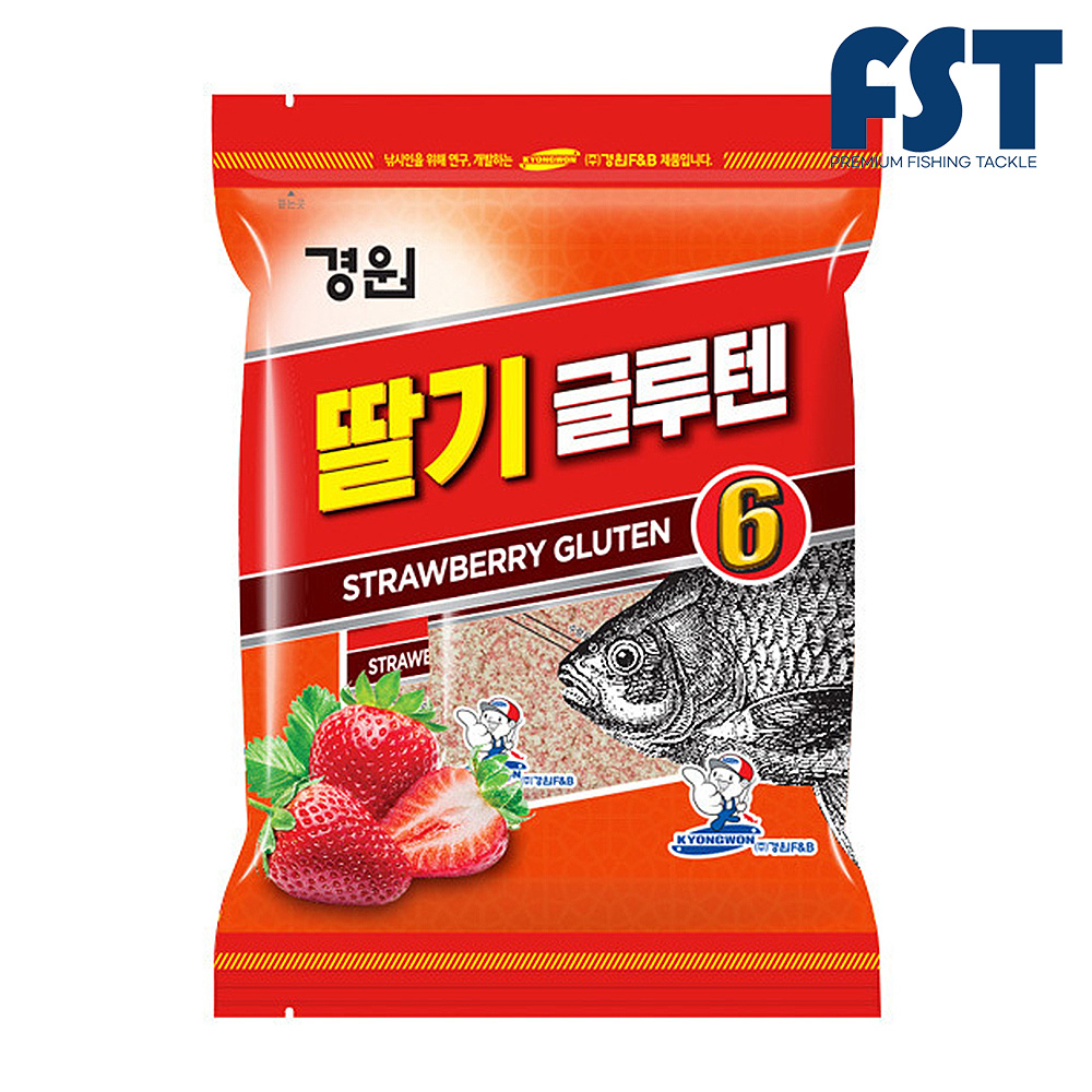 경원 딸기 글루텐 6 민물 붕어 떡밥 향어 아쿠아 새우 찐버거 포테이토 밀키 - 상품 이미지