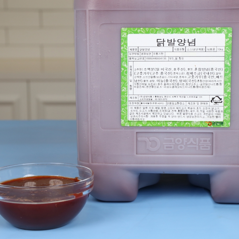 금양식품 국물 닭발양념 10KG 닭발소스 - 상세 이미지 2