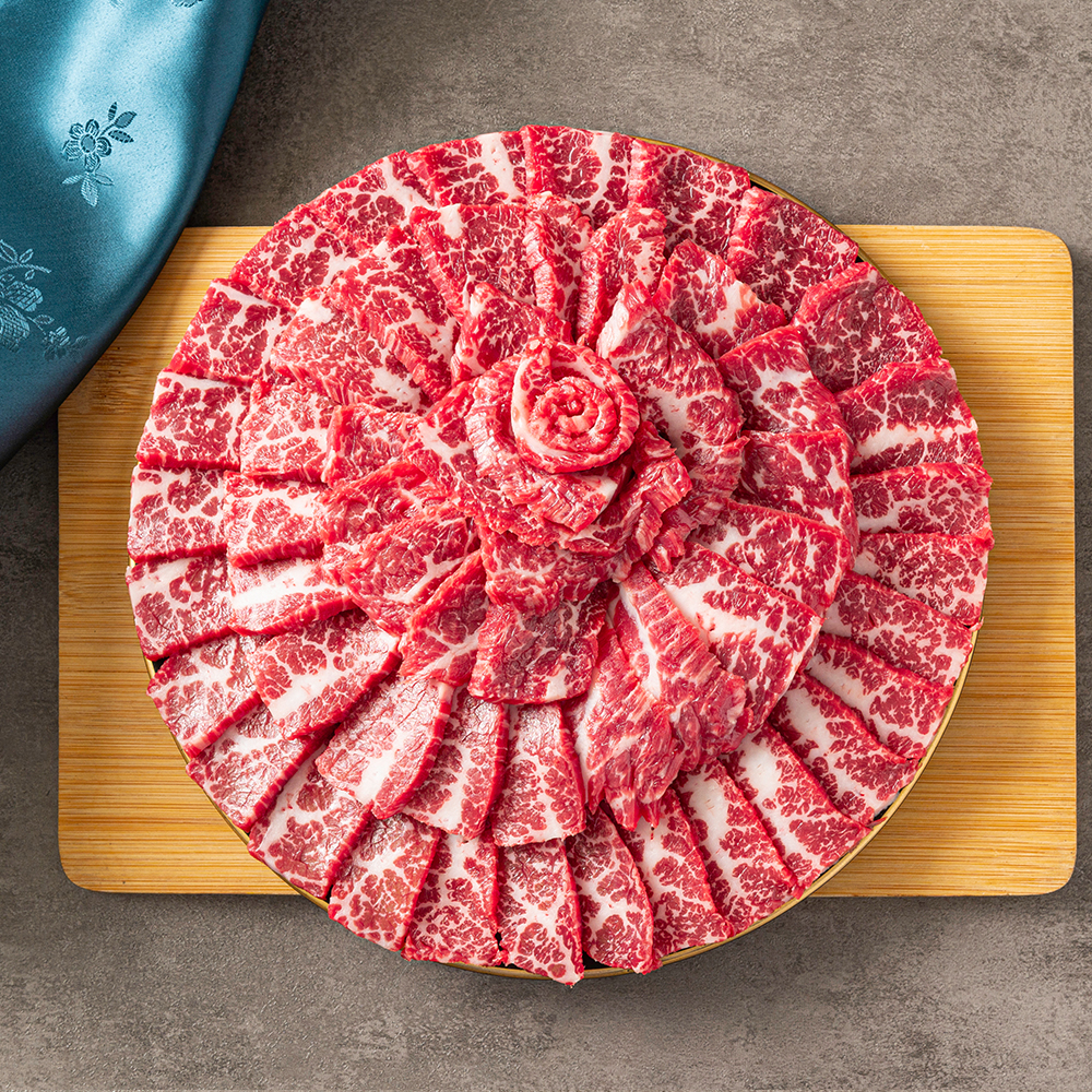 [평점 4.95] 마장동 투뿔 화려한우 육사시미 당일작업