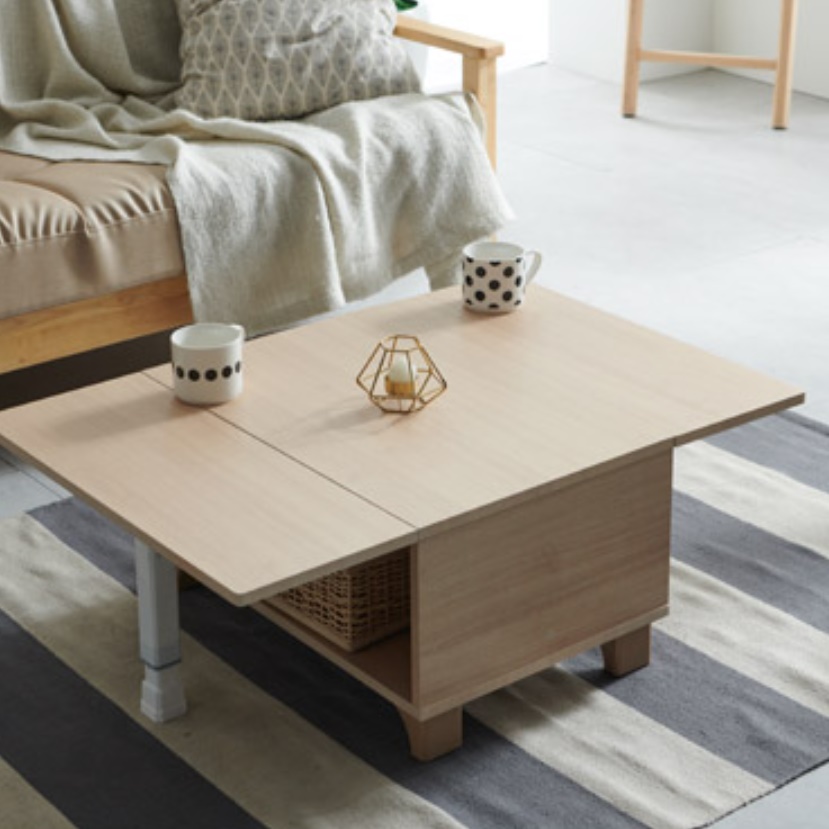 높은 쇼파 테이블 기능성 거실 테이블 인테리어 접이식 트랜스포머 테이블