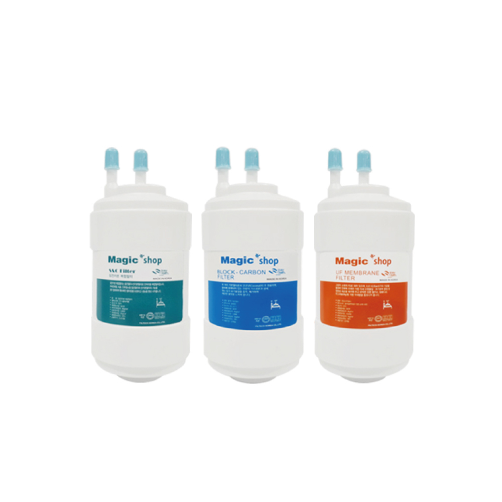 라면기계 정수필터세트 하우스쿡 3종