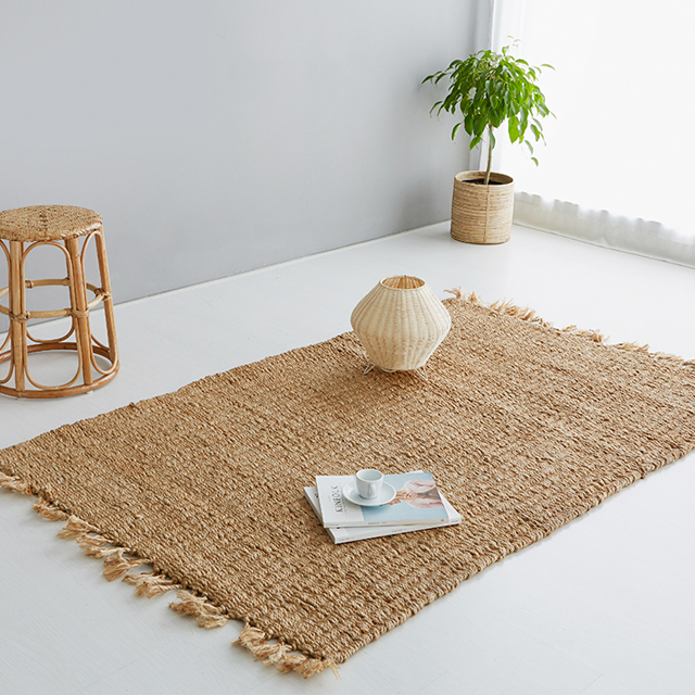 MACOCO 핸드메이드러그 사각 120x180 BDR60 브라운 6241.1757, 185x116cm