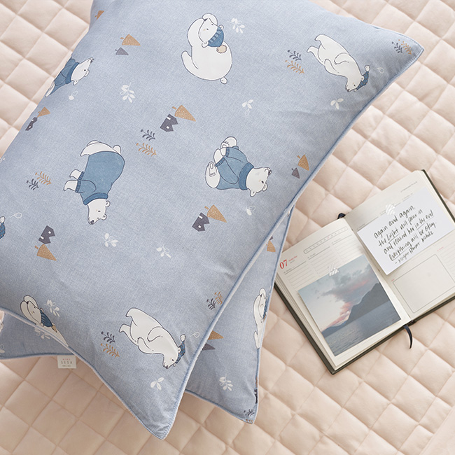 세사온라인 베니베어 키즈 웰포그니 극세사 차렵베개세트 SS