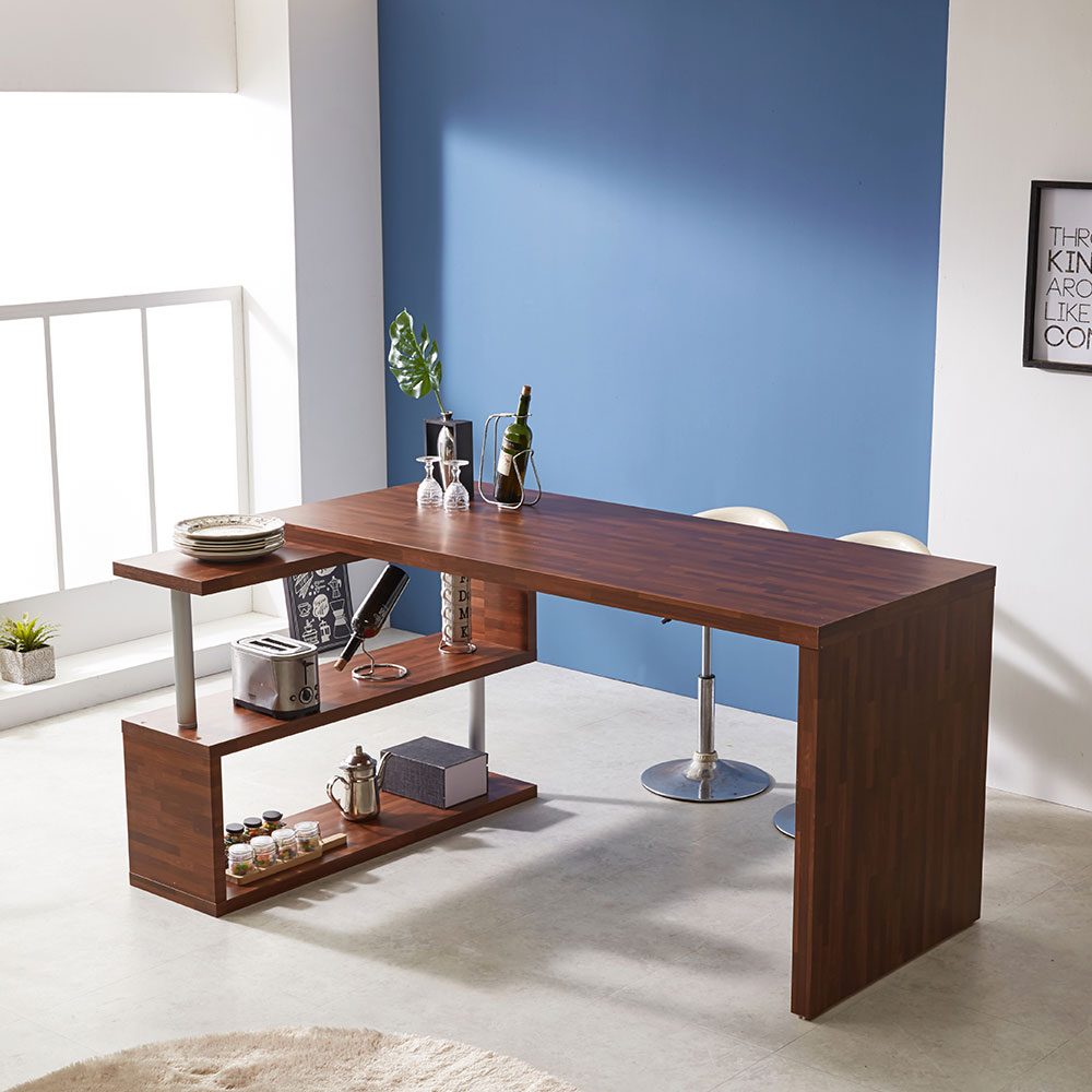 유니크 2인용 4인용 높이 720 1400 아일랜드식탁 홈바 테이블 조리대 카운터테이블