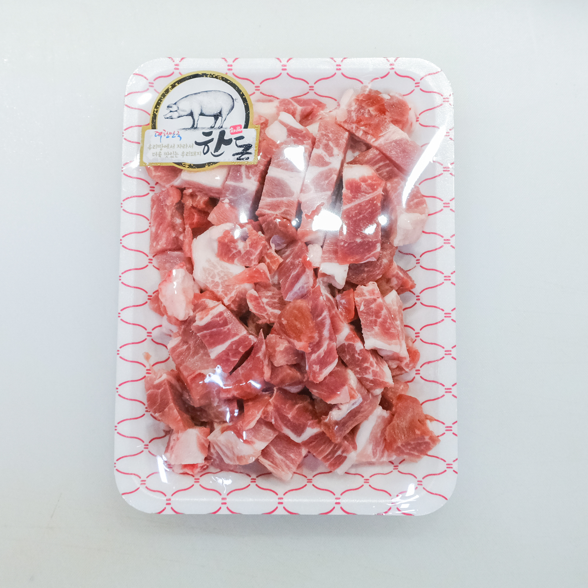 [장안구,팔달구 배달] 보글보글 찌개용 한돈앞다리 찌개용 600g [정자 퀸미트정육점] : 동네시장 장보기