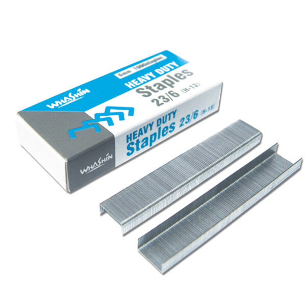 화신 스테플 : H-13 제본용 (6mm) X 1000pcs / 스테플러침 제본용 타카침 - 상품 이미지