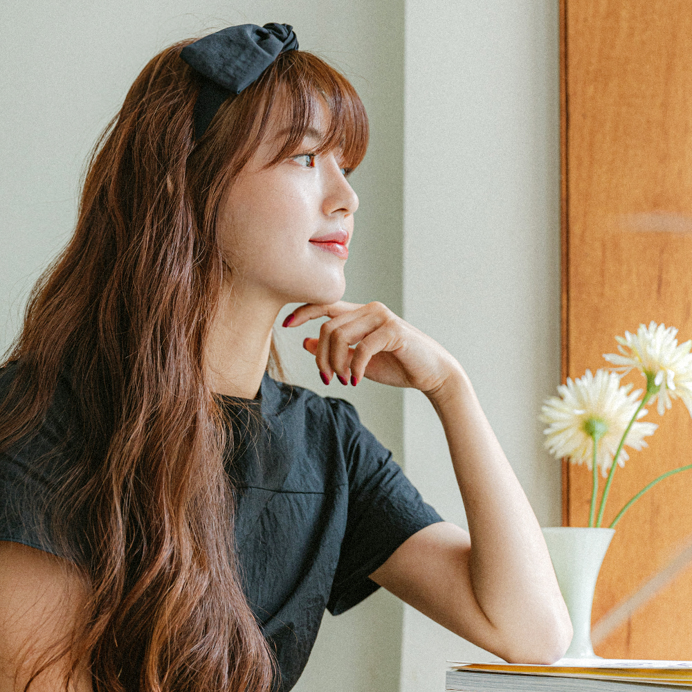 허니로니 언발 빅 헤어밴드 - 상세 이미지 2