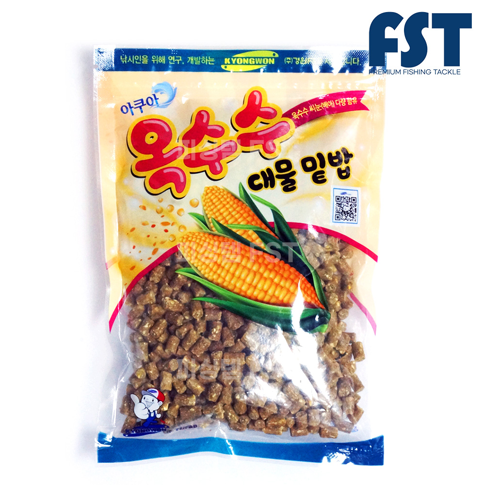 경원 옥수수대물밑밥 민물 떡밥 붕어 향어 아쿠아 새우 포테이토 딸기 찐버거 - 메인 이미지