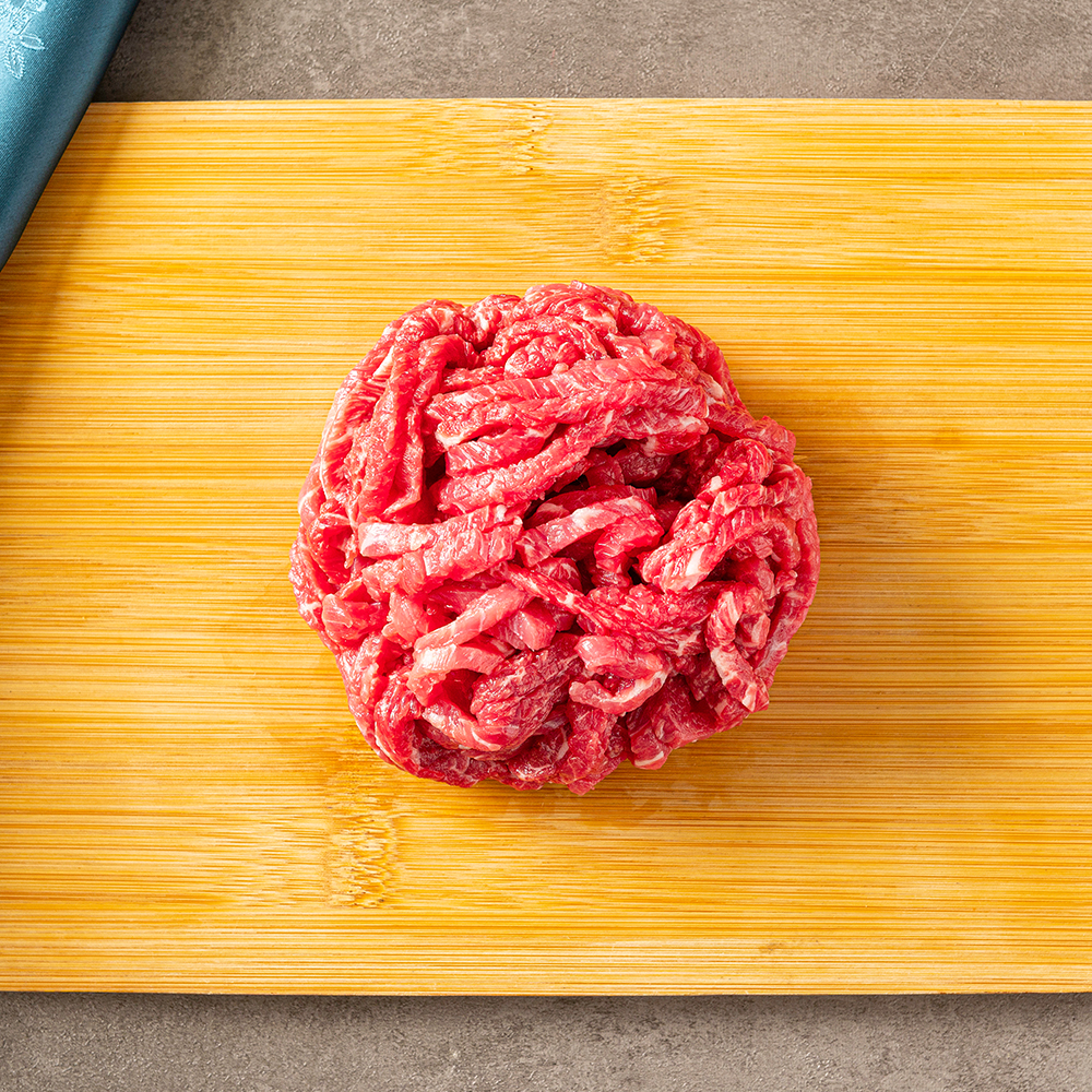 [평점 4.95] 마장동 투뿔 화려한우 육회 육사시미 뭉티기 당일작업