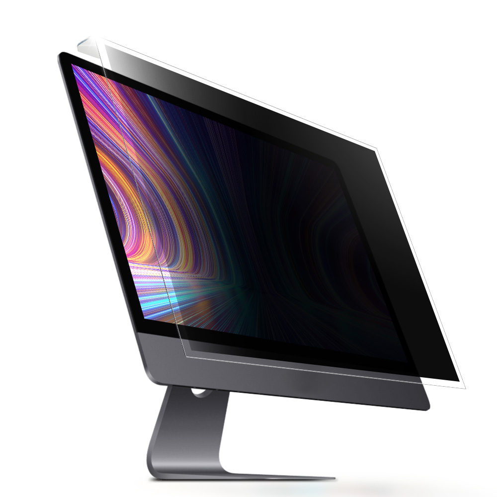 아이세이퍼 거치식 모니터 보안필터 블루라이트차단필름 사생활 정보보호 보안기 ISF24