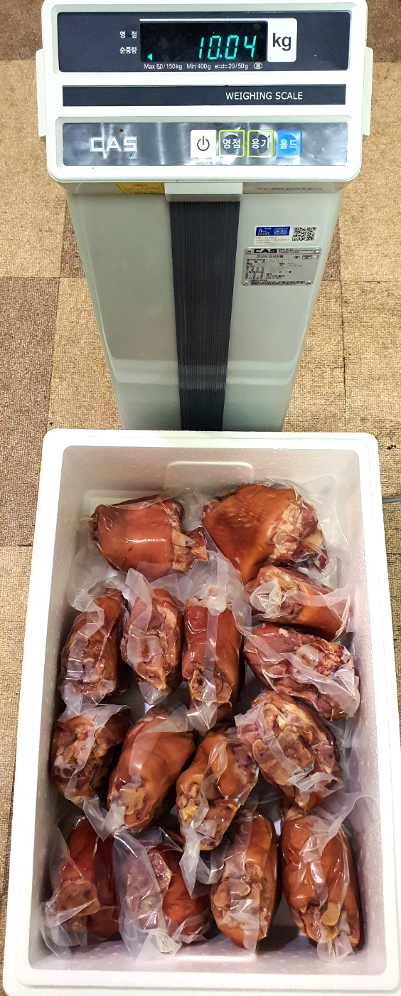 업소용 슈바인학센 1박스 10kg 독일식 통족발,도매 샵인샵 제품 대용량 - 상품 이미지