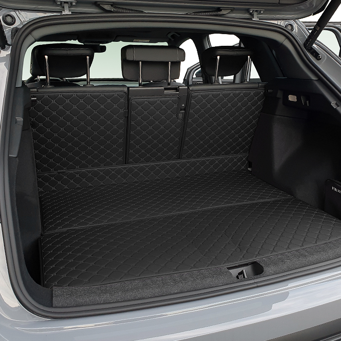 카프트 아우디 Q4 E트론 트렁크매트 프리미엄 퀄팅 차박 분리형 블랙-블랙