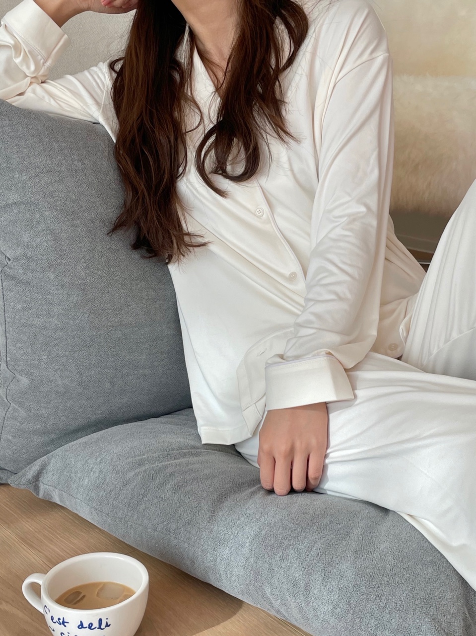 집앤콕 방석 사무실 식탁 의자방석 체크 두꺼운 대형 108배 절방석 40x40