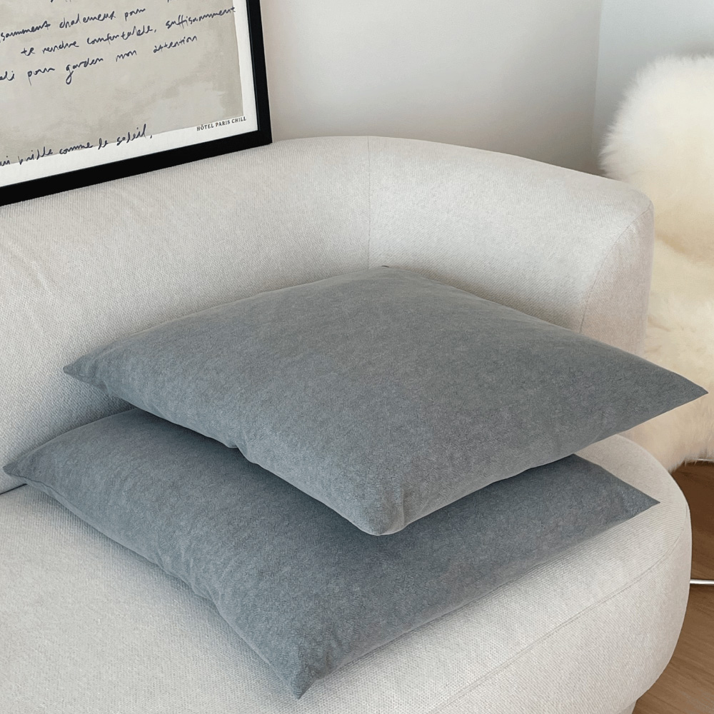 집앤콕 방석 사무실 식탁 의자방석 체크 두꺼운 대형 108배 절방석 40x40