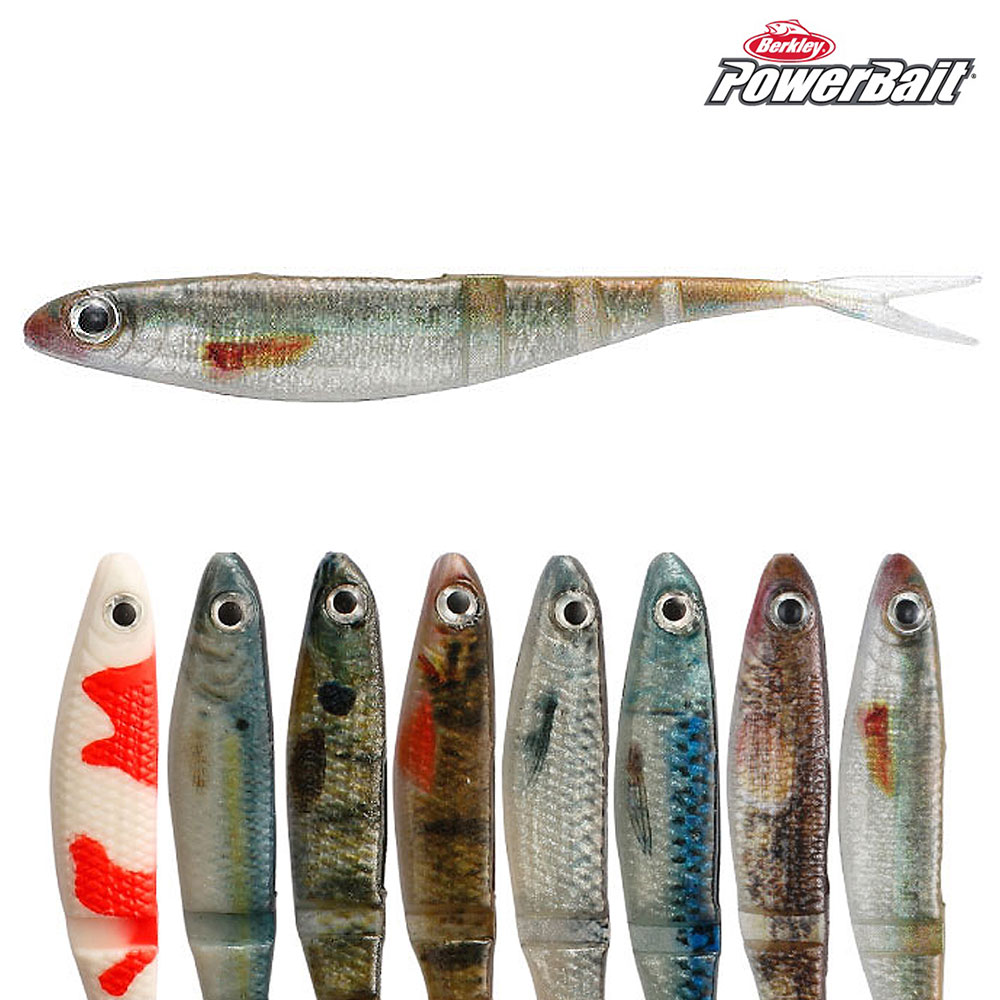 버클리 광어 웜 광어다운샷웜 파워 저크쉐드 웨이브 슬림 HD 12.7cm (5인치) 특판 - 상세 이미지 2