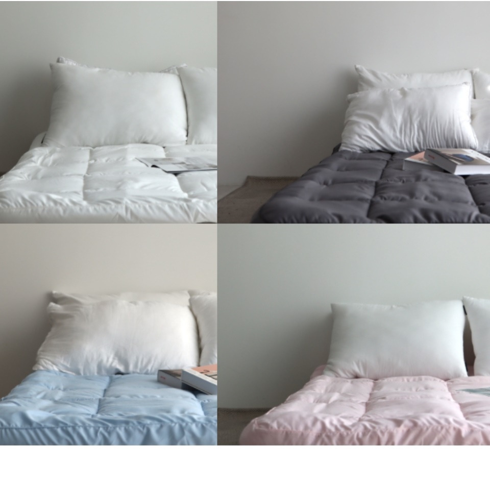 바닥에 까는이불 두꺼운 요매트 손님용 두툼한 요