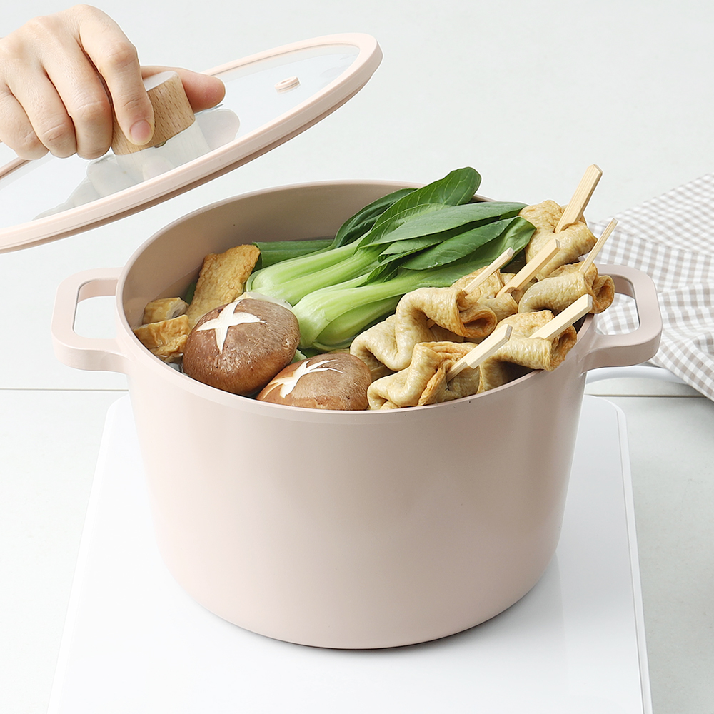 코지 피치 IH 인덕션 냄비 곰솥 22cm - 상세 이미지 3