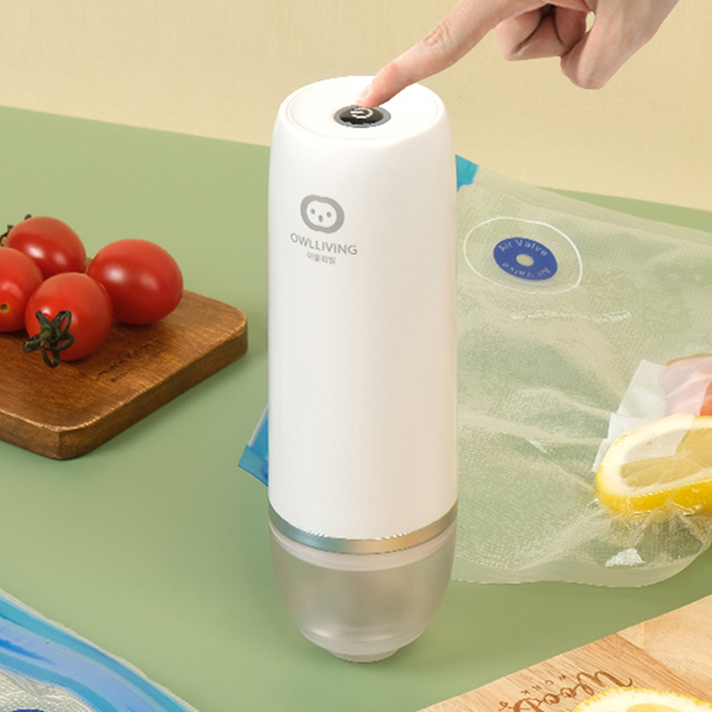 무선 가정용 진공 포장기 비닐 진공 압축기 음식 압축기