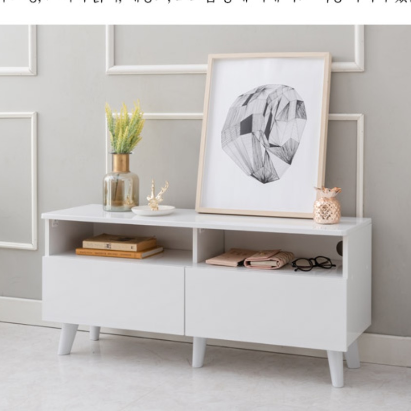 원룸 티비 다이 1000 낮은 티비 선반 미니 tv 다이