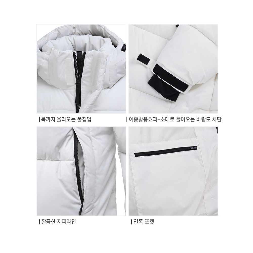 마스터베어 어반웜 J4 남성 롱 패딩 골프자켓 MB110R - 상세 이미지 3