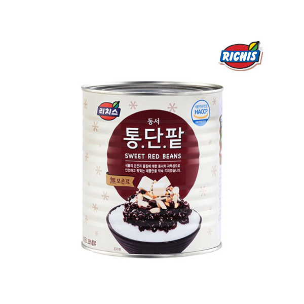 동서 리치스 통단팥 프리미엄 파우치 3kg 빙수팥 - 상세 이미지 2
