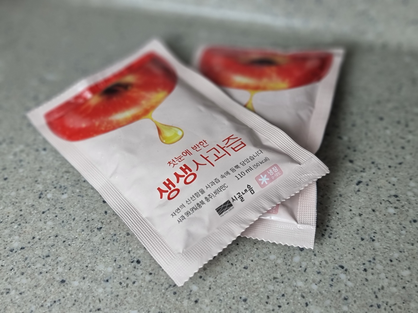 국산생과일 충주사과 사과즙 110mlX30팩 1박스 - 상세 이미지 5