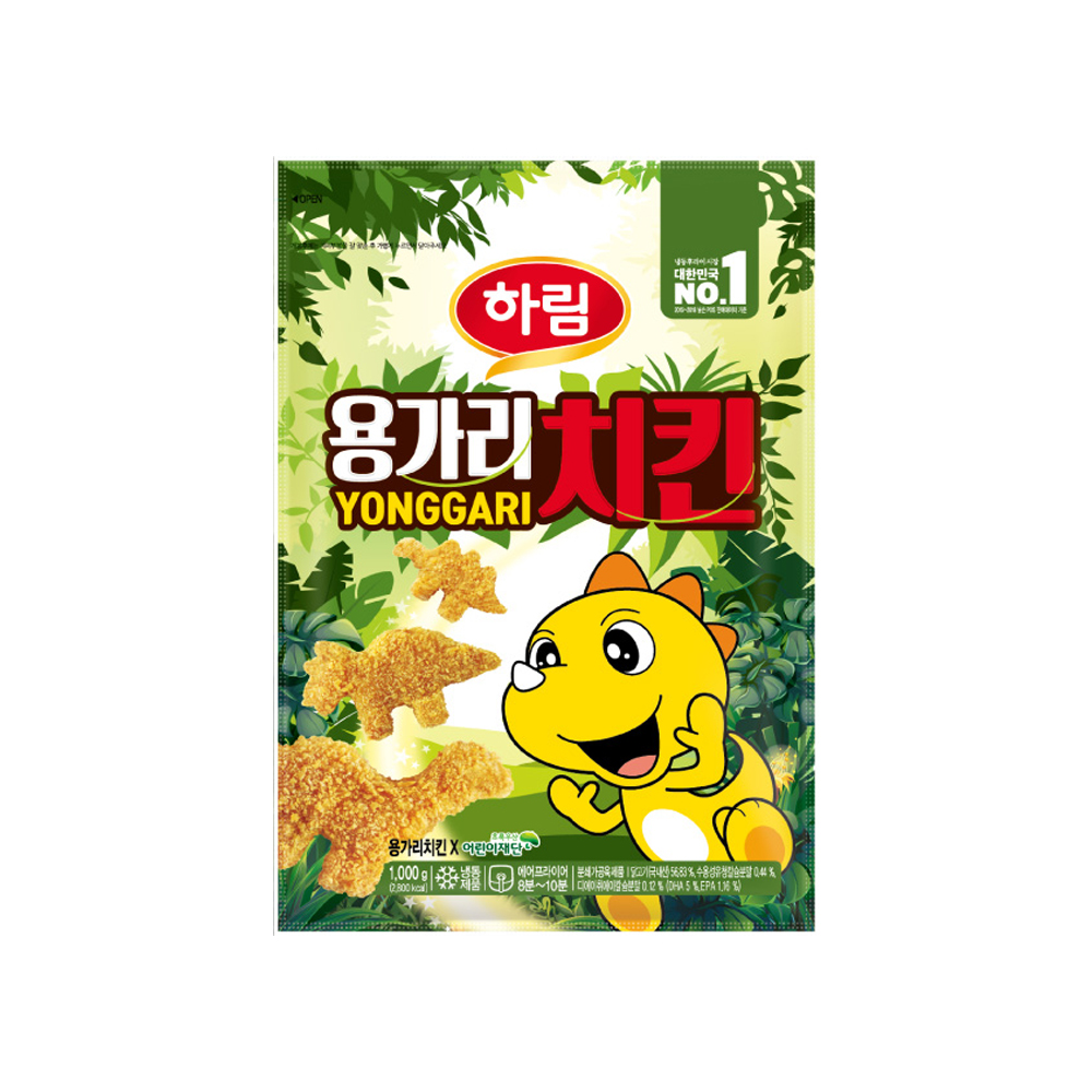 하림 용가리치킨 1kg, 5개 : 닭고기몰