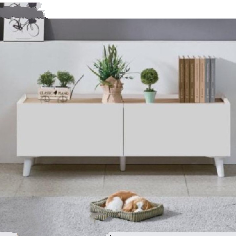 낮은 안방 티비장 작은 원룸 거실장 미니 tv 다이