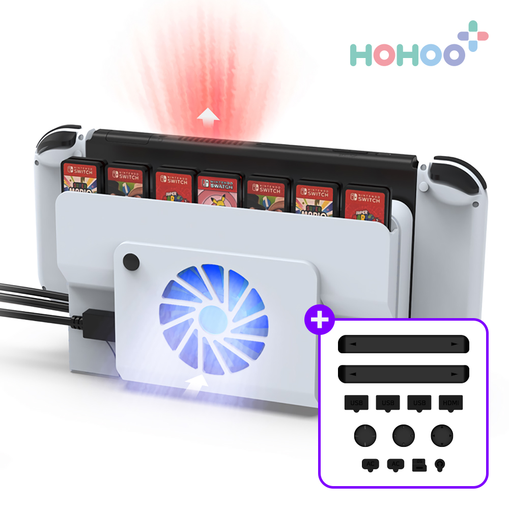 닌텐도 스위치 OLED 독쿨러 거치대 H21 - 상세 이미지 4