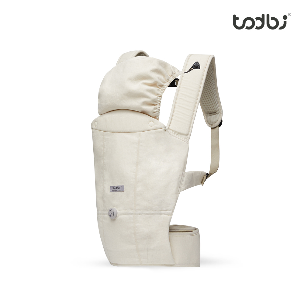 [토드비] 롤롤 다이얼 베이비 캐리어 아기띠  블루 스트라이프