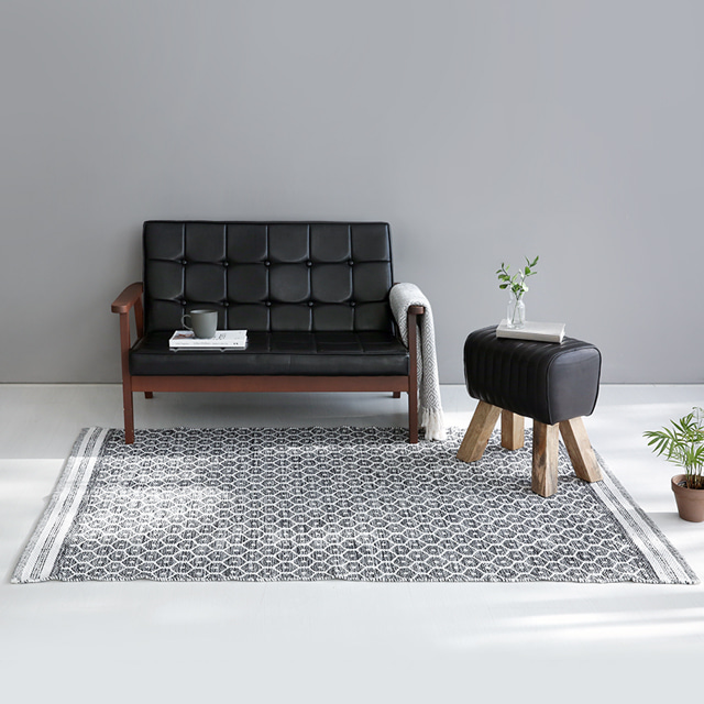 ALJERI 평직러그 120x180 그레이 6361.3413, 180x120cm