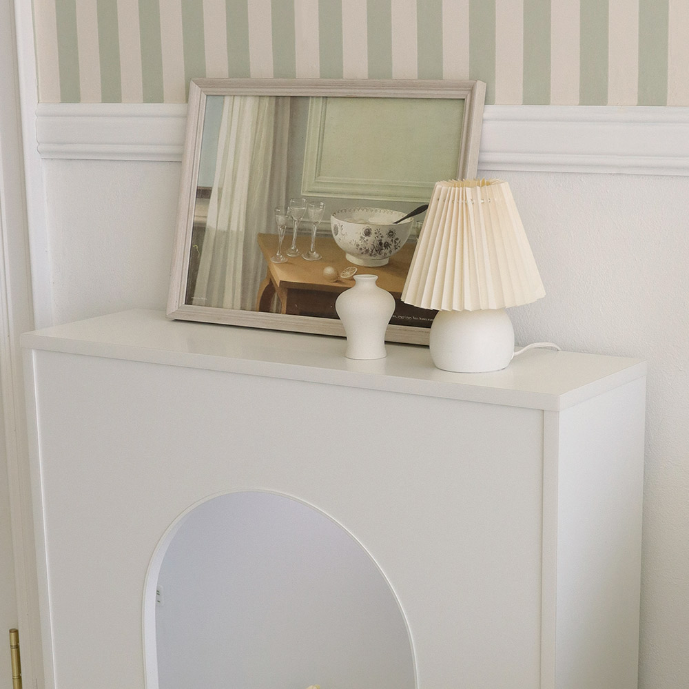 어반 LED 벽난로 콘솔 장식장 600