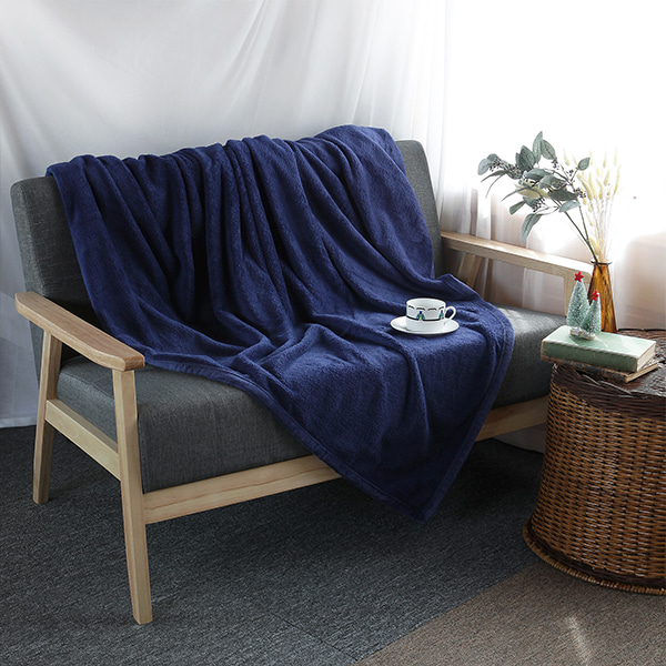 BEDDING 털담요 블루 6700.1360, 1500mmx2000mm - 상세 이미지 5