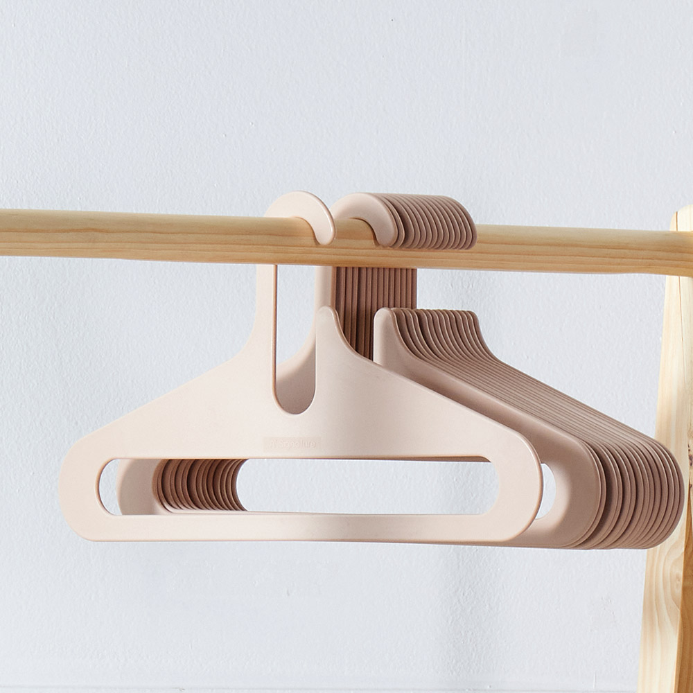 ALLMOM 시그니처 모던 옷걸이 슬림30개+와이드10개 - 상세 이미지 5