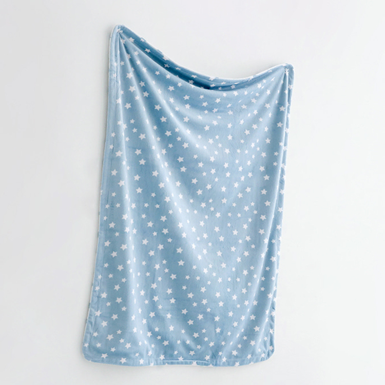 VARISTA 담요 70x100 화이트/스카이블루 6784.6410, 70x100cm - 상세 이미지 2
