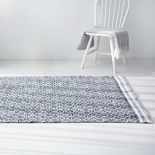 ALJERI 평직러그 120x180 그레이 6361.3413, 180x120cm