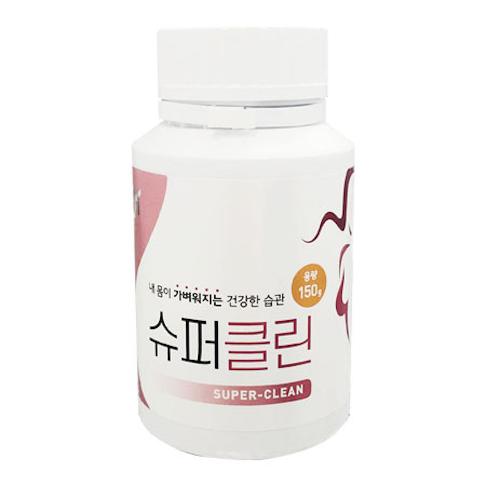에이스제이엠 슈퍼클린 150g 장건강 독소배출 장 환경 개선 제품 이미지