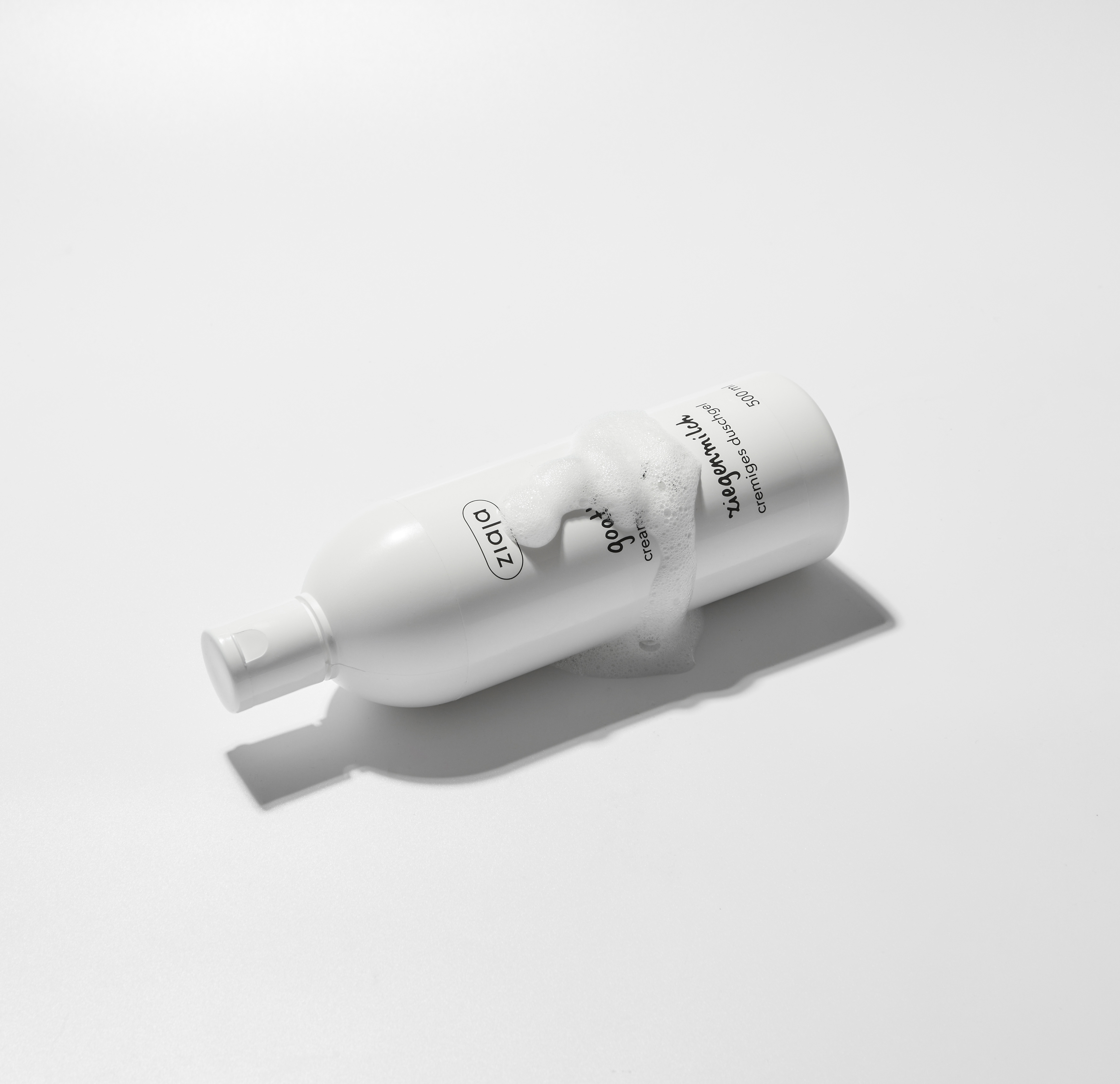 온가족 바디워시 대용량 세트 지아자 산양유 바디워시 약산성 샤워젤 베이비파우더, 500ml, 4개 이미지 4