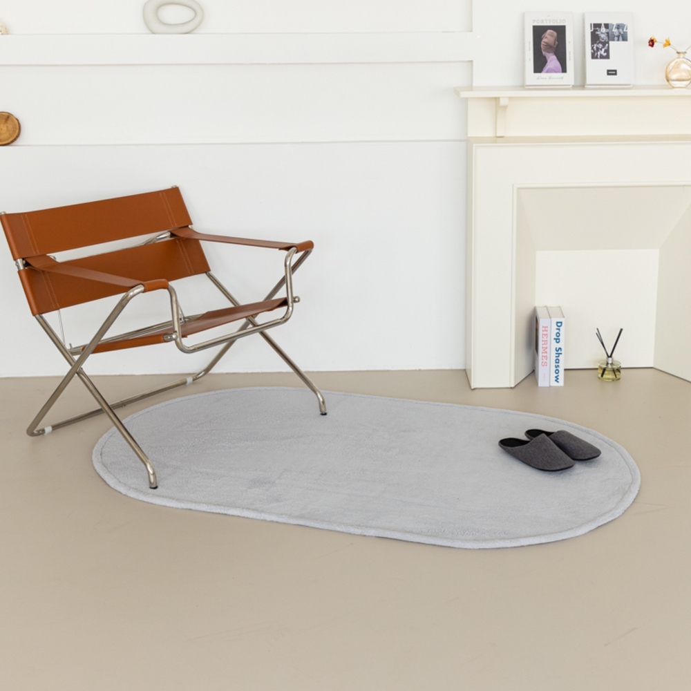 타원형러그 안마의자매트 리클라이너 러그 95x170