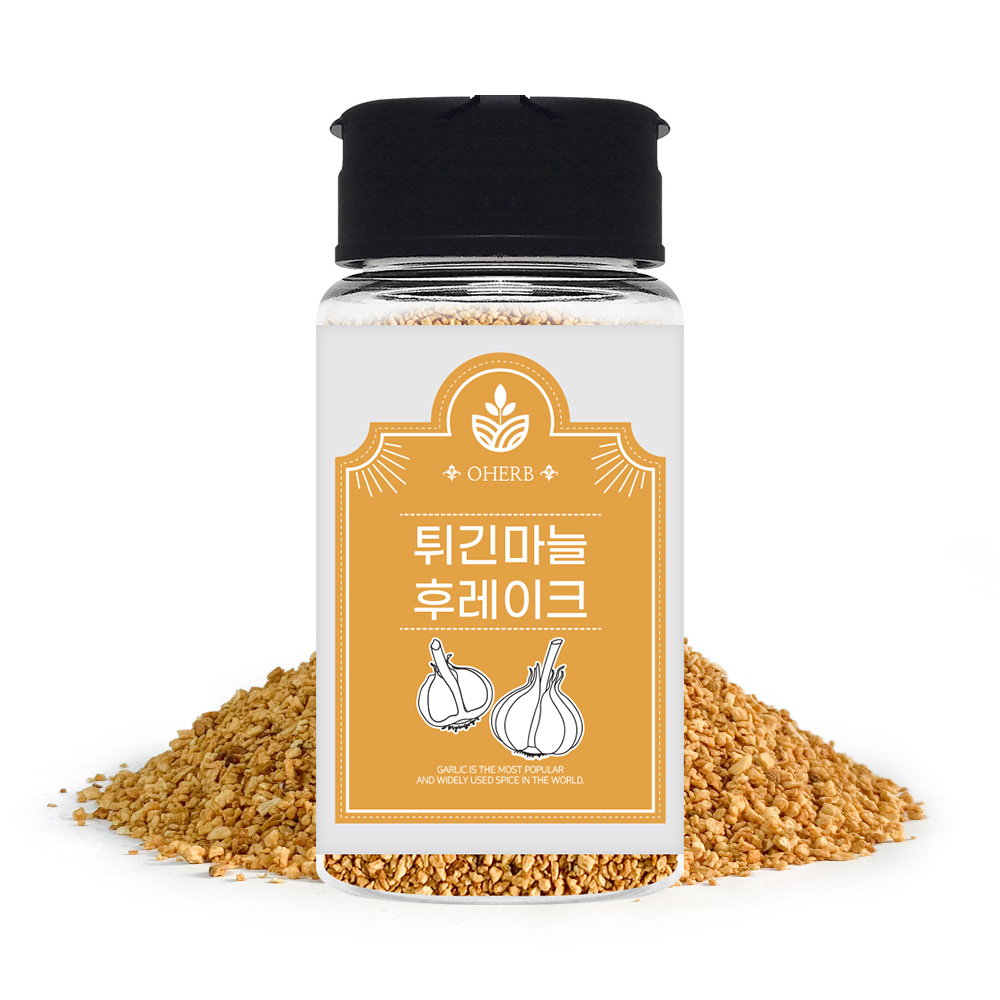 튀긴마늘후레이크 50g 토핑 향신료 조미료 마늘칩 갈릭 후레이크 갈릭칩 플레이크 - 상품 이미지