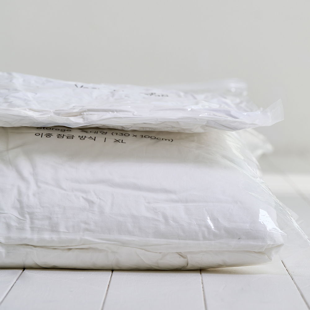 진공압축팩 이불압축팩 겨울옷 패딩 대형 4매