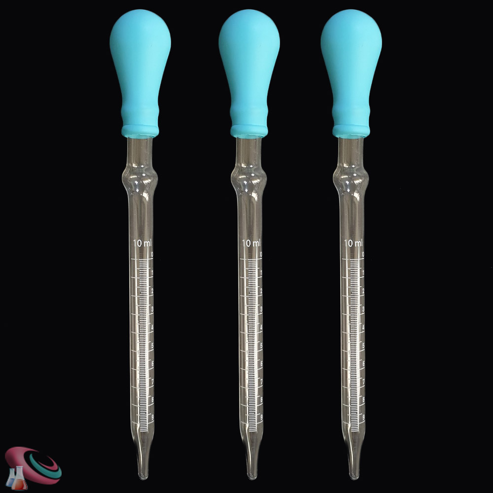 유리스포이드 눈금스포이트 2ml 5ml 10ml 스포이드고무 pipette - 상세 이미지 2