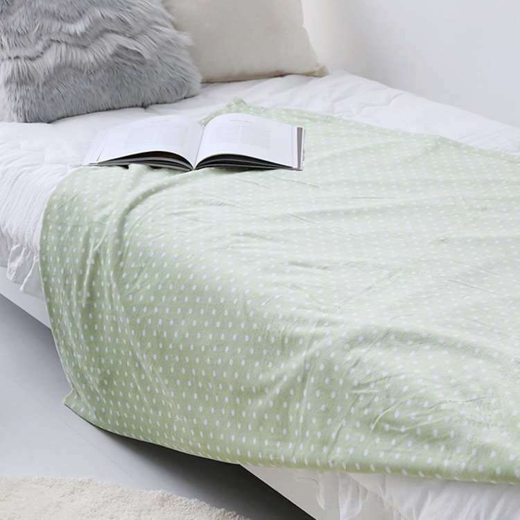 DOT EF VEL 담요 230x250 민트 3420.7388, 250x230cm 이미지 8