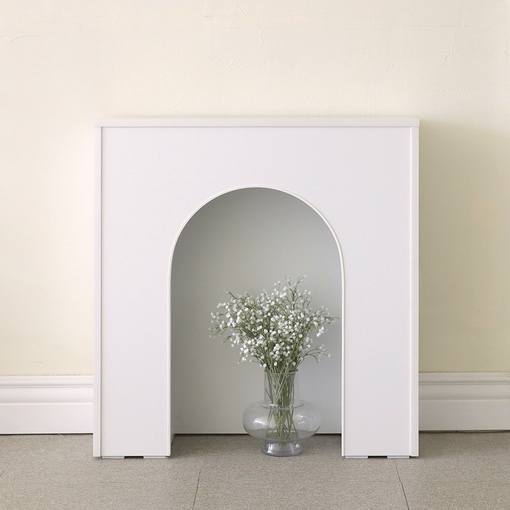 어반 LED 벽난로 콘솔 장식장 600