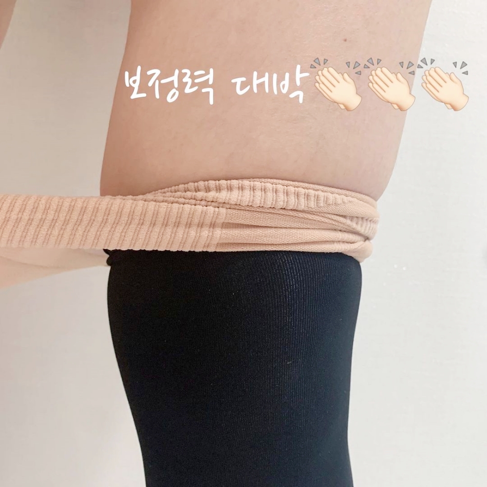 스타일시크 니하이 여심 스타킹 오버니 골프 니삭스 반반 투톤 패션 99.9% 자외선차단 이미지 6