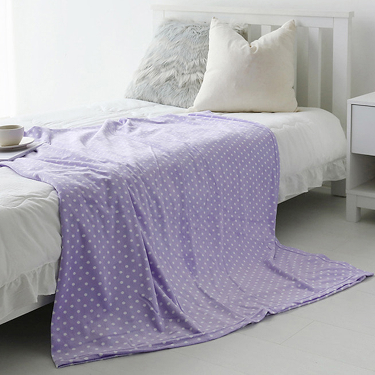 DOT EF VEL 담요 230x250 라벤더 6371.4622, 250x230cm - 상세 이미지 4
