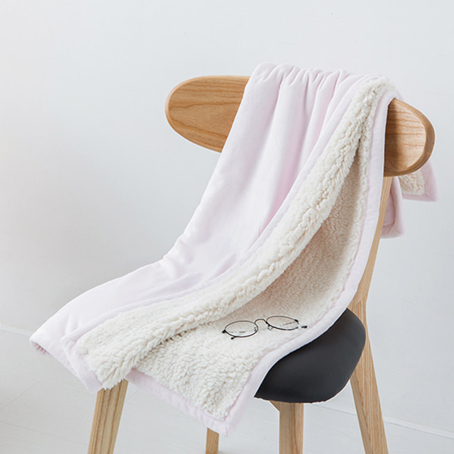 WARMY 담요 75X100 ISB0011 핑크 6439.1961, 100x75cm - 상세 이미지 4