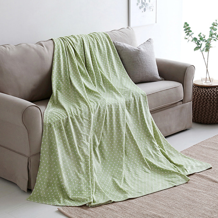 DOT EF VEL 담요 230x250 민트 3420.7388, 250x230cm 이미지 7