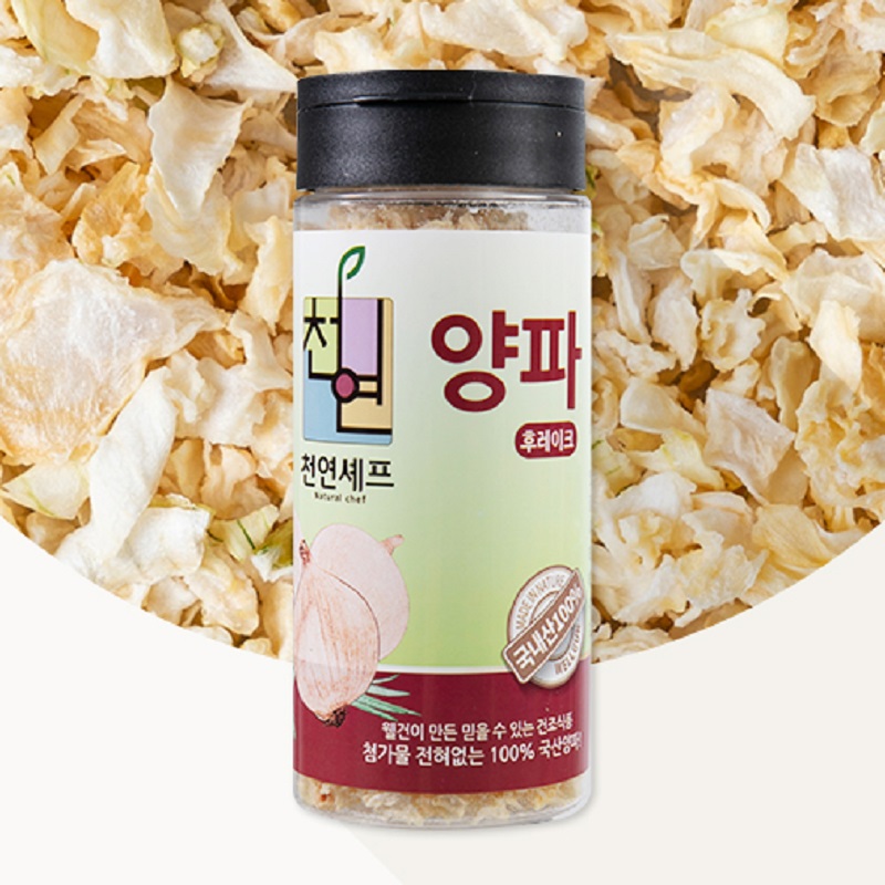 국내산마늘 안튀긴 후레이크 건조 의성마늘 양파 칩 갈릭파우더 향신료 양파후레이크, 40g, 1개 - 상품 이미지