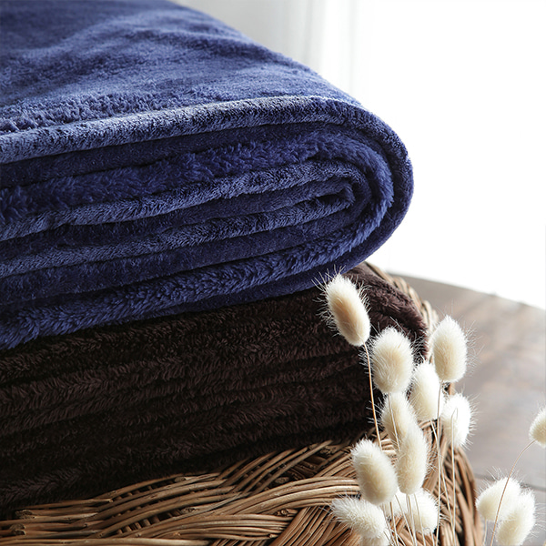 BEDDING 털담요 블루 6700.1360, 1500mmx2000mm - 상세 이미지 4